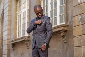 Checked Blazer